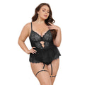 Giselle Body de Encaje Negro XL