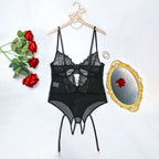 Giselle Body de Encaje Negro XL