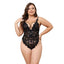 Florencia Body de Encaje Negro XL