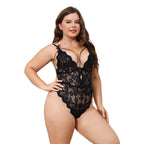 Florencia Body de Encaje Negro XL
