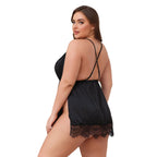 Amalia Babydoll Negro XL