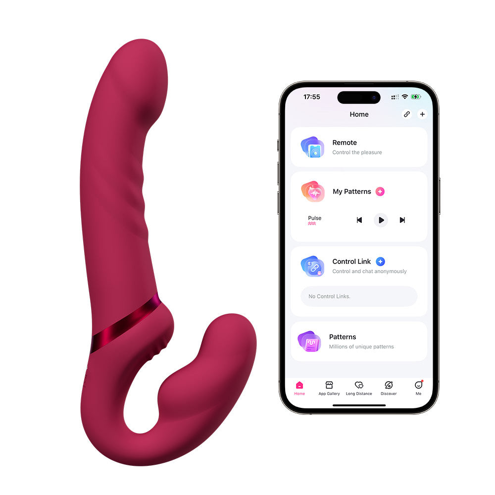 Lapis Vibrador Strapless con APP