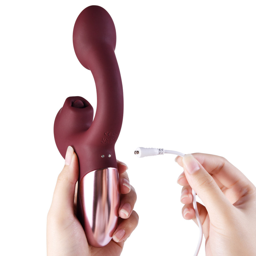 Magic Ponder Vibrador Doble Interactivo con App