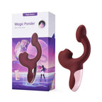 Magic Ponder Vibrador Doble Interactivo con App