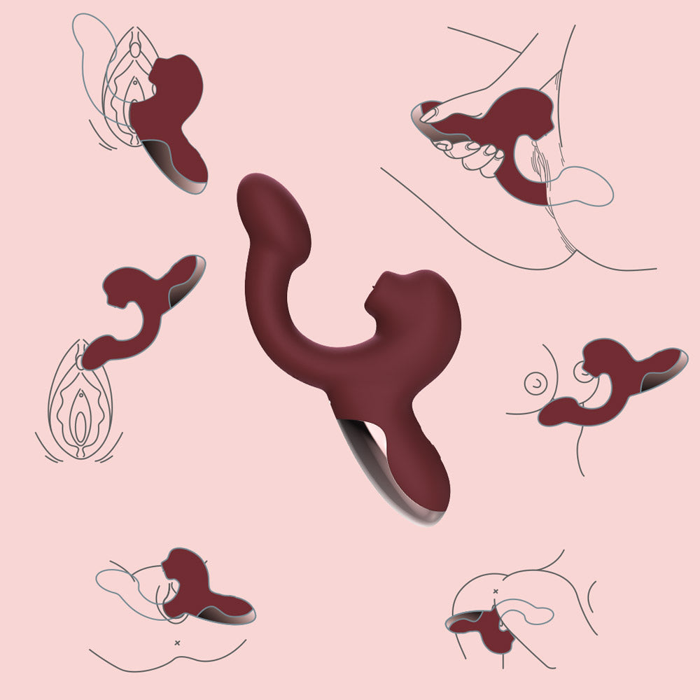 Magic Ponder Vibrador Doble Interactivo con App