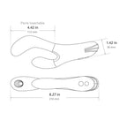 Osci 3 Vibrador Dual con Pulsador y APP