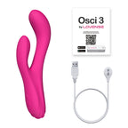 Osci 3 Vibrador Dual con Pulsador y APP