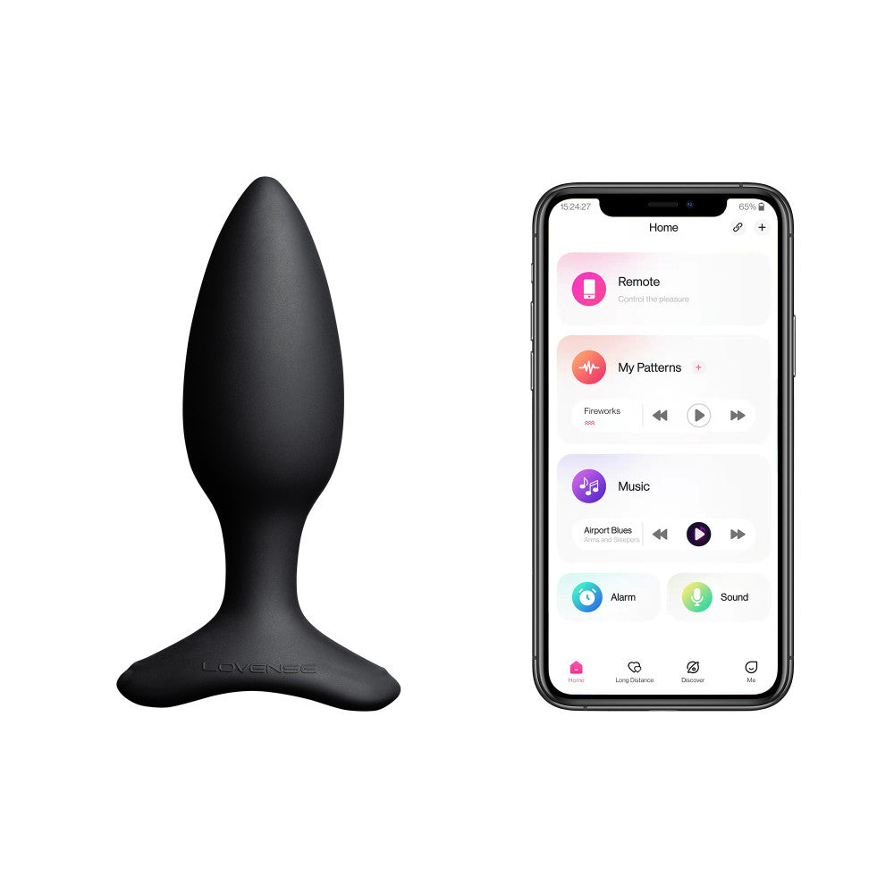 Hush 2 Plug Anal con APP - S (3,8 cm) Imagen principal del producto