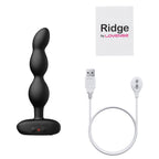 Ridge Vibrador y Rotador Anal con APP