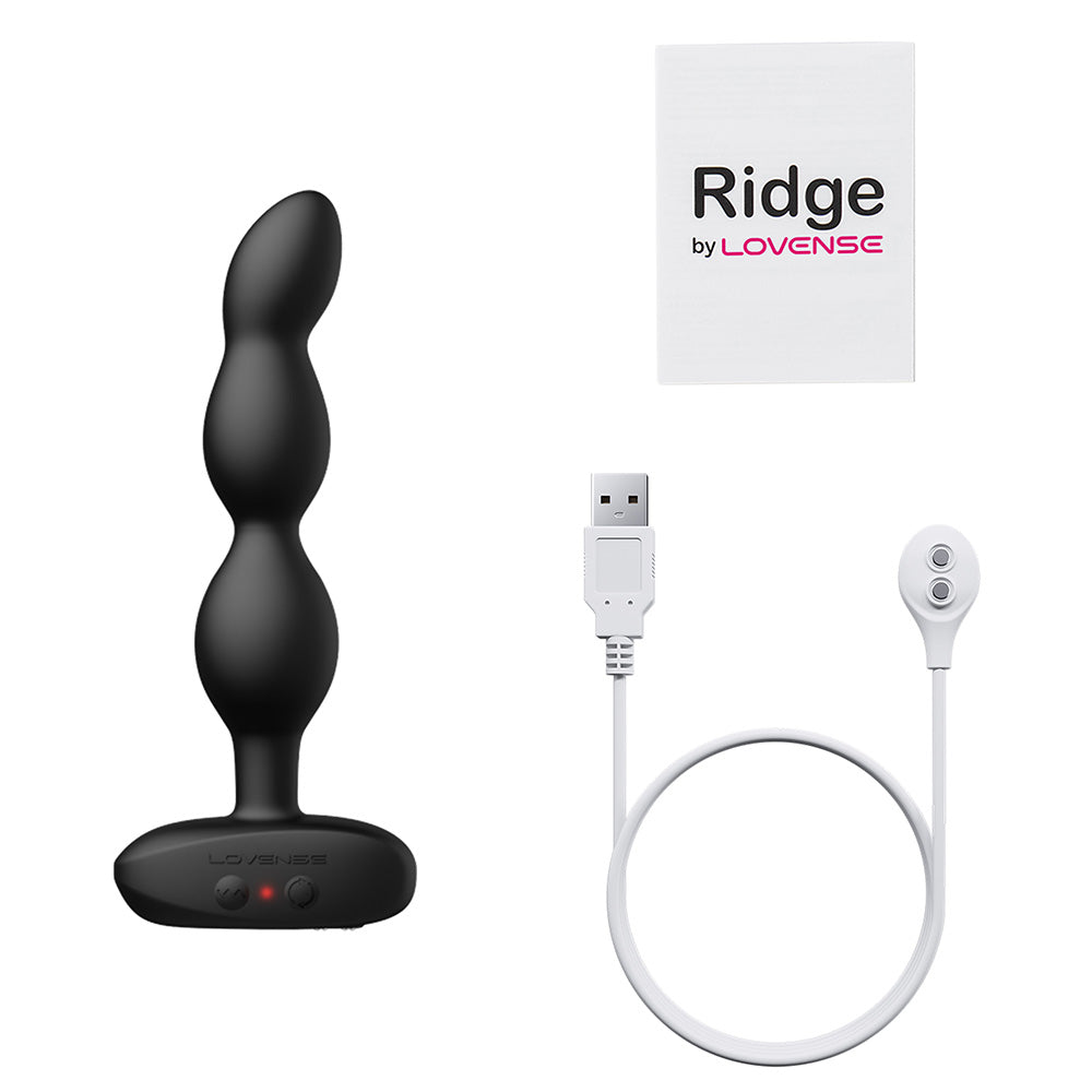 Ridge Vibrador y Rotador Anal con APP