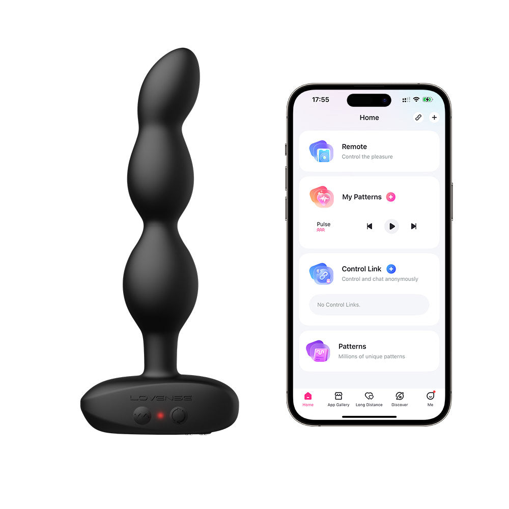 Ridge Vibrador y Rotador Anal con APP