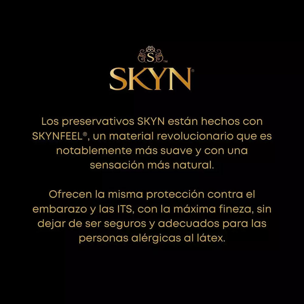 LifeStyles Skyn Condones sin latex - Original 3 un