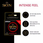 LifeStyles Skyn Condones sin latex - Intense Feel 3 un