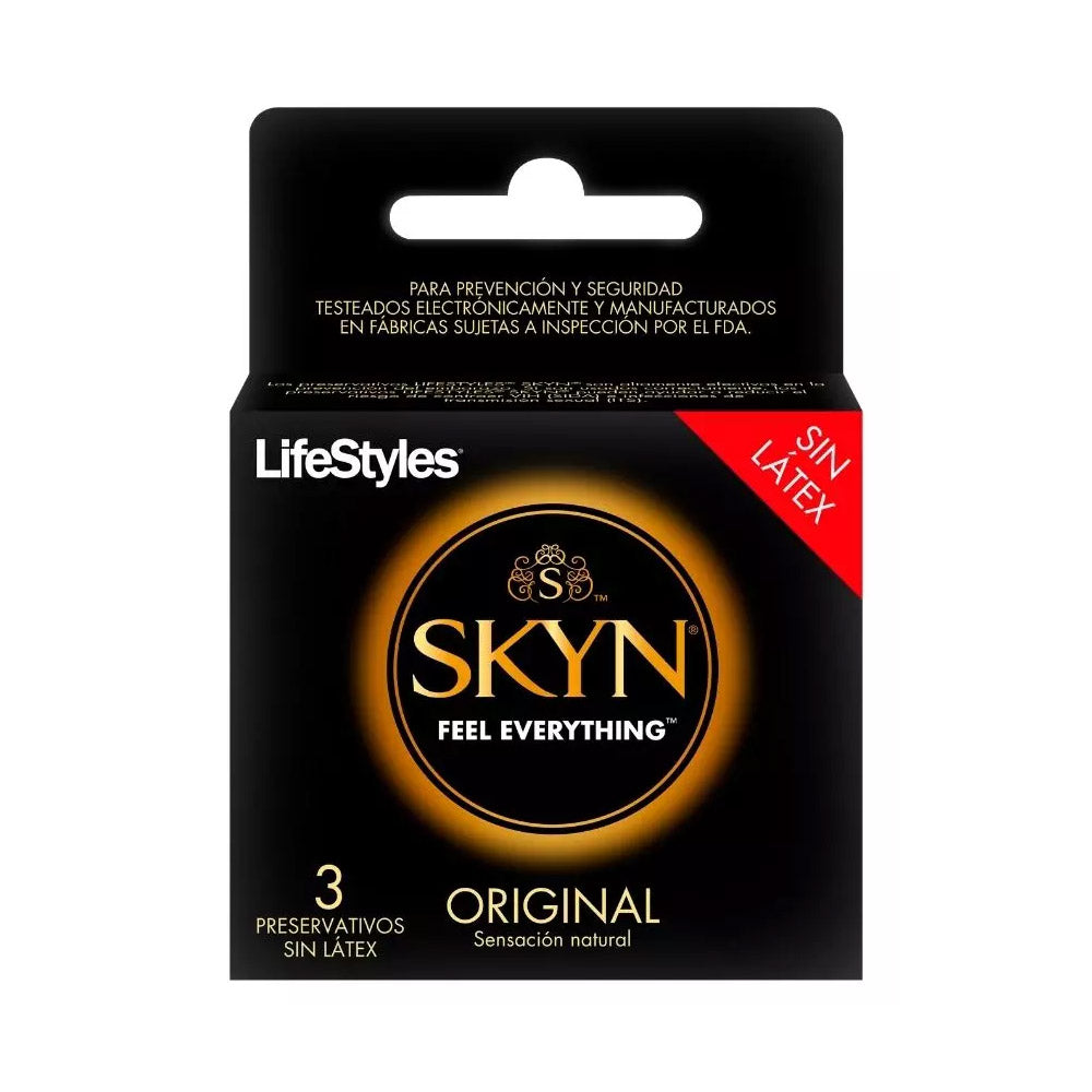 LifeStyles Skyn Condones sin latex - Original 3 un Imagen principal del producto