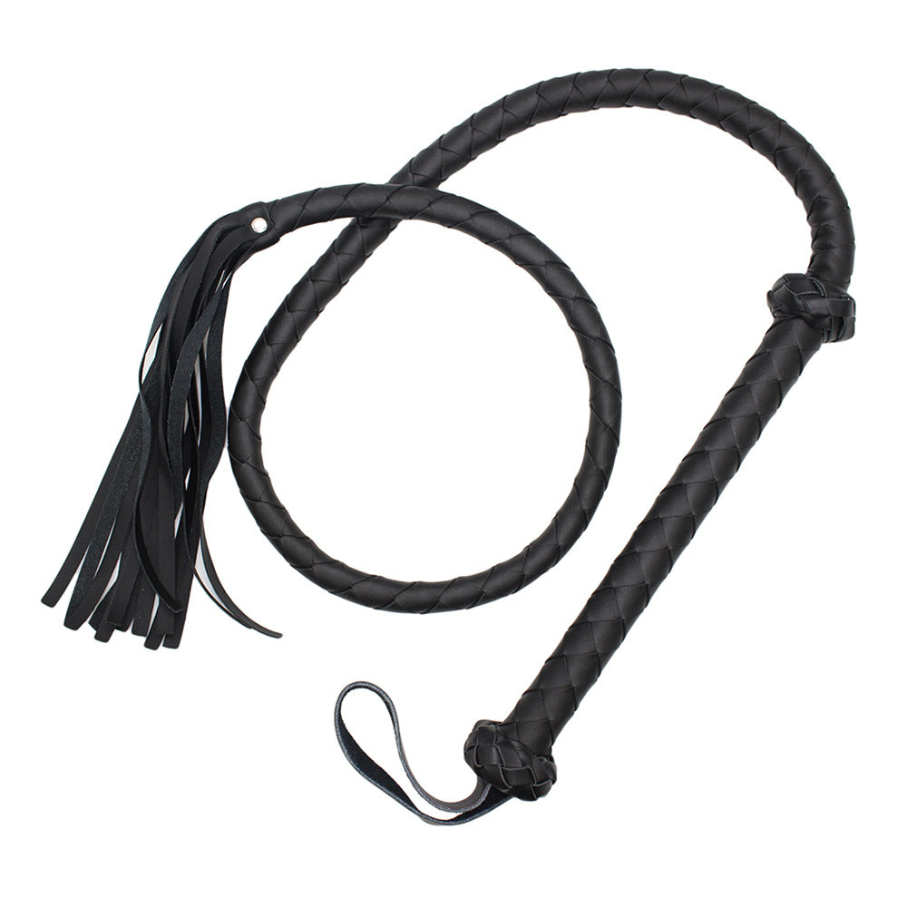 Spank Me! Látigo Whip Negro Imagen principal del producto