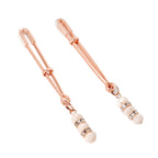 Pinzas Para Pezones con Joya SENS Cuarzo Rosa