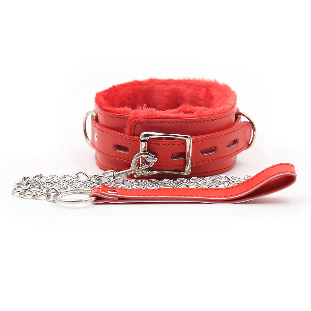 Collar Felpa con Cadena SENS Rojo Imagen principal del producto