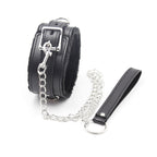 Collar Felpa con Cadena SENS Negro