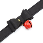 Miss Kitten Collar con Cascabel - Negro