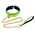 Collar Fluorescente con Cadena SENS Verde Neón