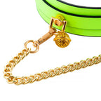 Collar Fluorescente con Cadena SENS Verde Neón