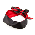 Antifaz de Tela Reversible SENS Rojo y Negro