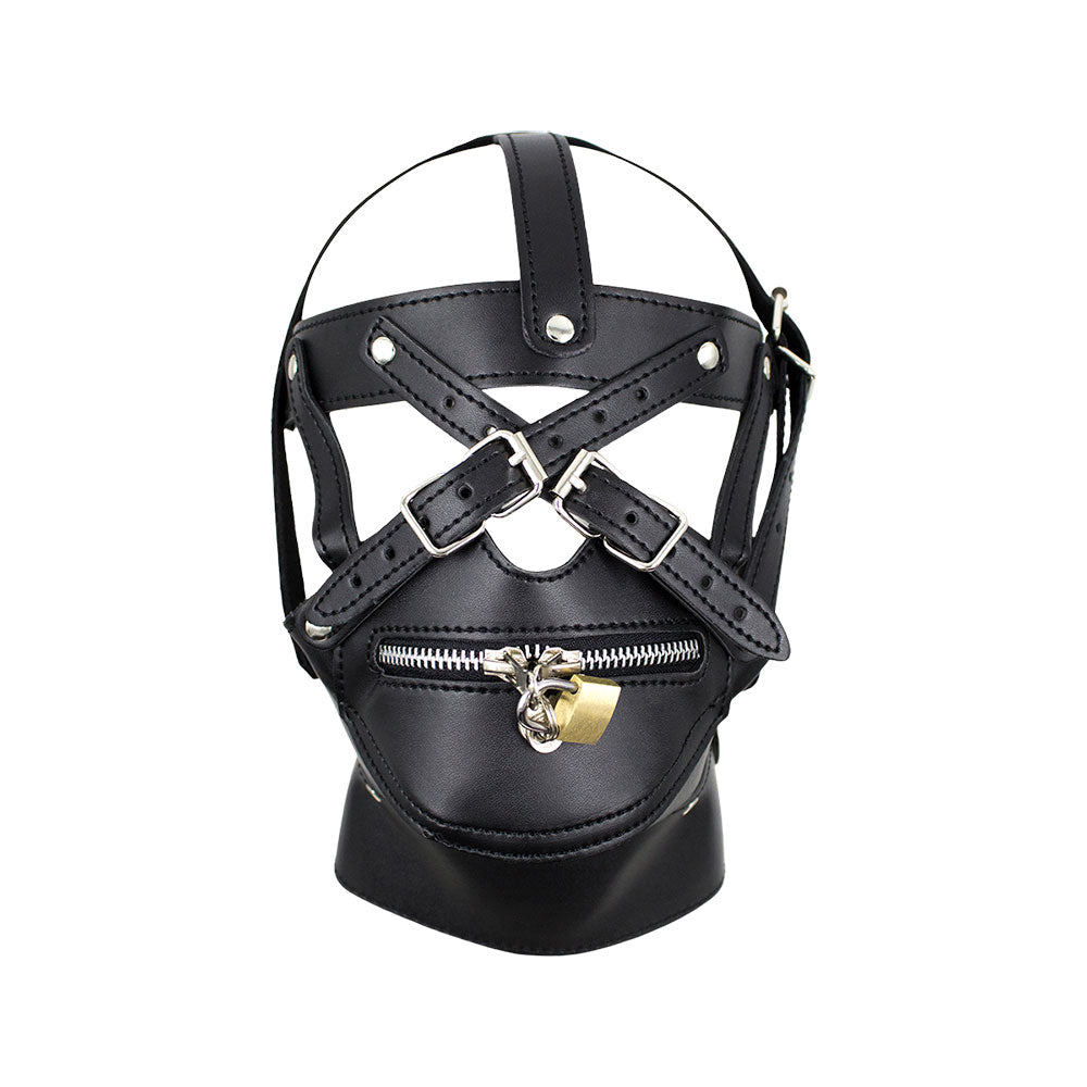 Head Harness Capucha Bondage con Correas Imagen principal del producto