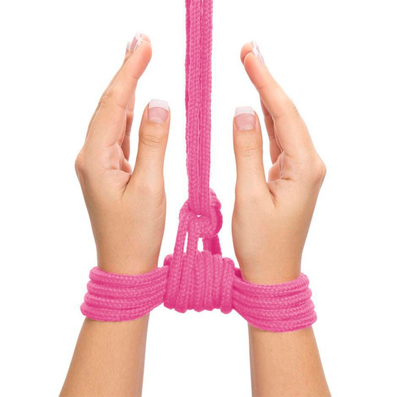 Cuerda Bondage Algodón 10 mt - Rosa