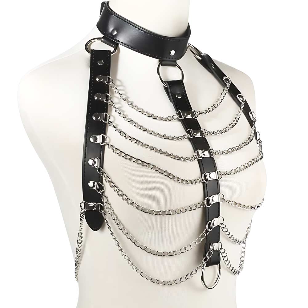 Arnés Corporal con Cadenas BDSM SENS 70613