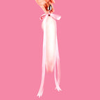 Cola de Zorro con Plug de Metal - Rosa 38 cm