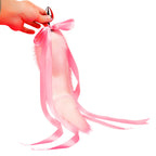 Cola de Zorro con Plug de Metal - Rosa 38 cm