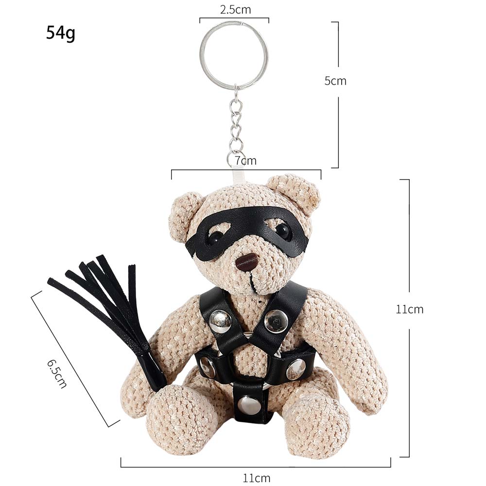 Osito Slave BDSM Llavero de Peluche