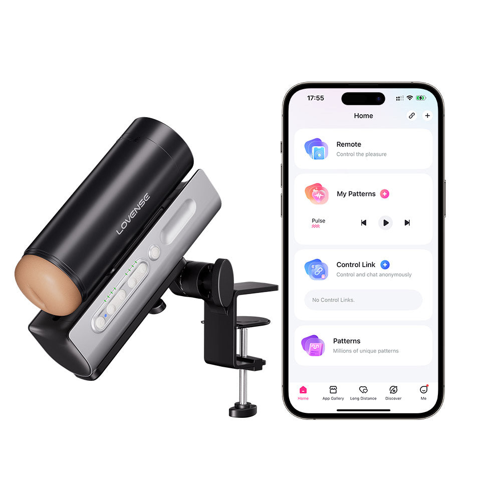 Solace Pro Masturbador Interactivo con Movimiento y APP Imagen secundaria del producto