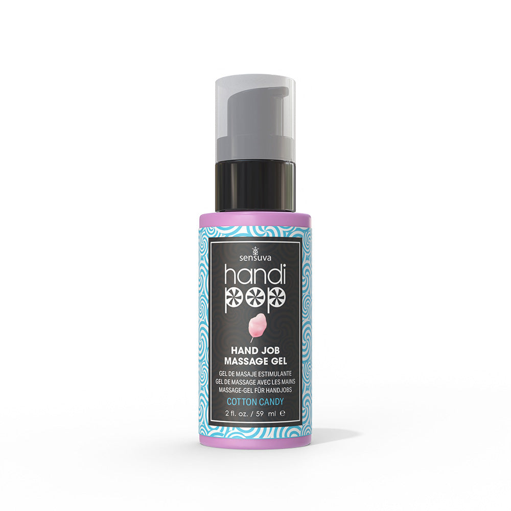 Handipop Gel Comestible de Masturbación - Algodón de Azúcar 59 ml