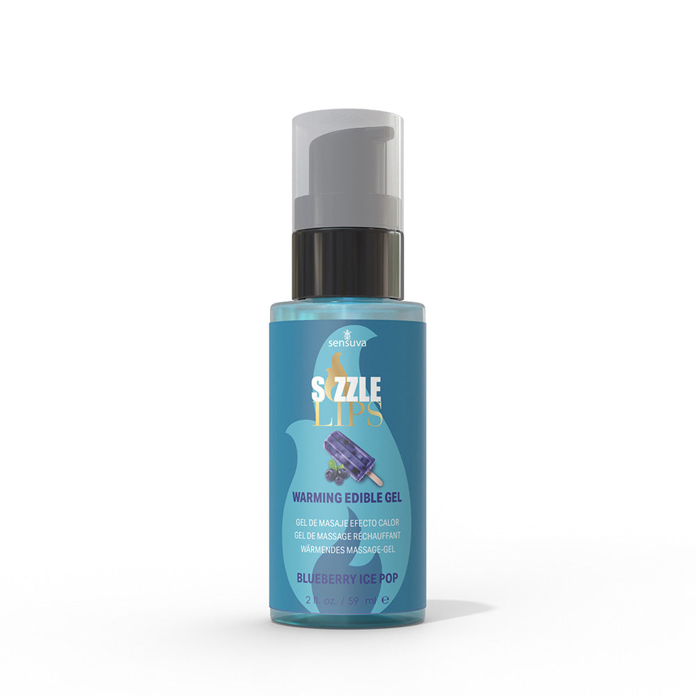 Sizzle Lips Gel Comestible Efecto Calor - Arándano 59 ml Imagen principal del producto