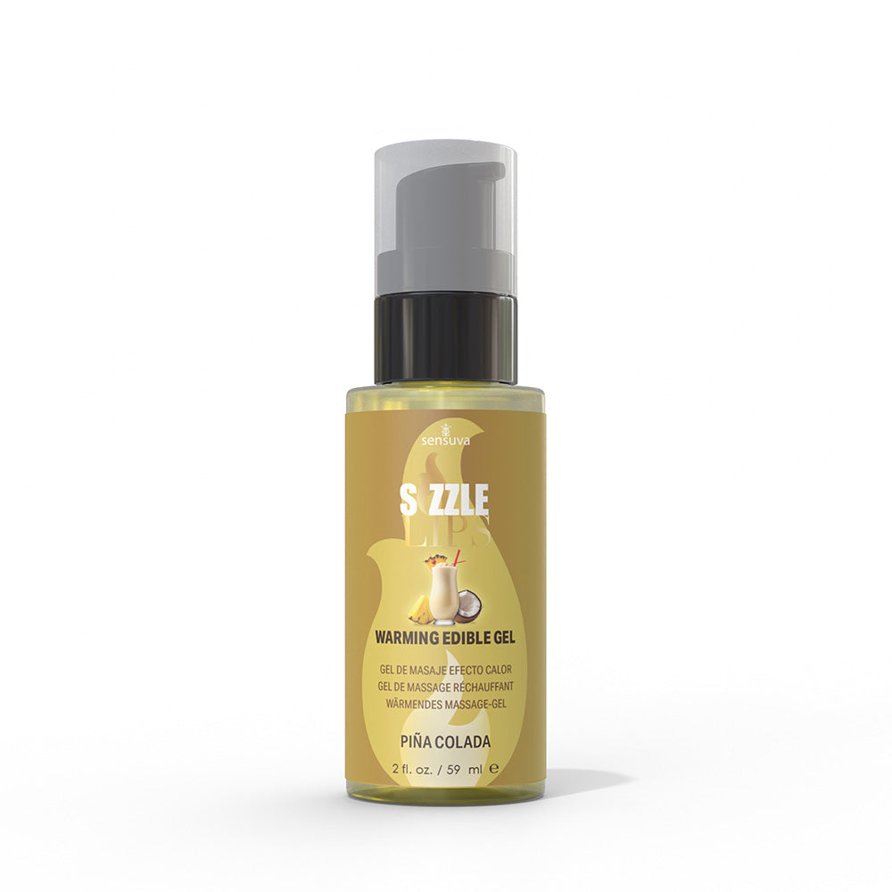 Sizzle Lips Gel Comestible Efecto Calor - Piña Colada 59 ml Imagen principal del producto