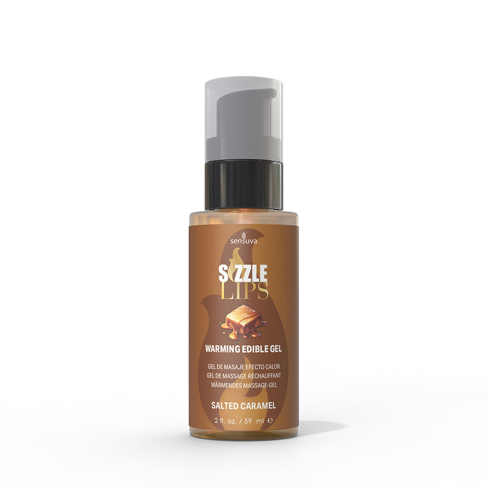 Sizzle Lips Gel Comestible Efecto Calor - Caramelo 59 ml Imagen principal del producto