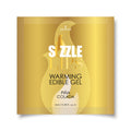 Sizzle Lips Gel Comestible Efecto Calor - Piña Colada Sachet