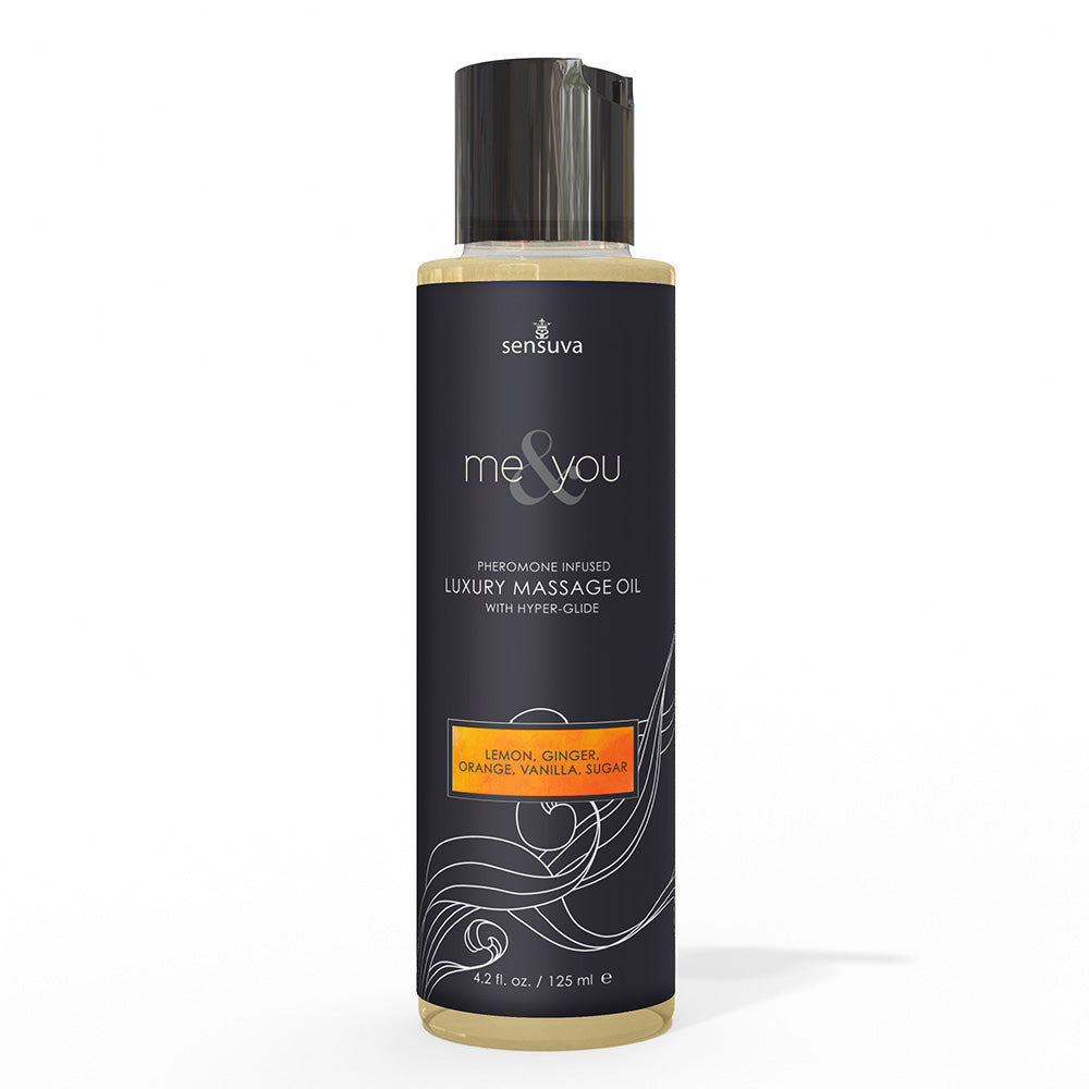 Me & You Aceite de Masaje con Feromonas - Dulce y Cítrico 125 ml Imagen principal del producto
