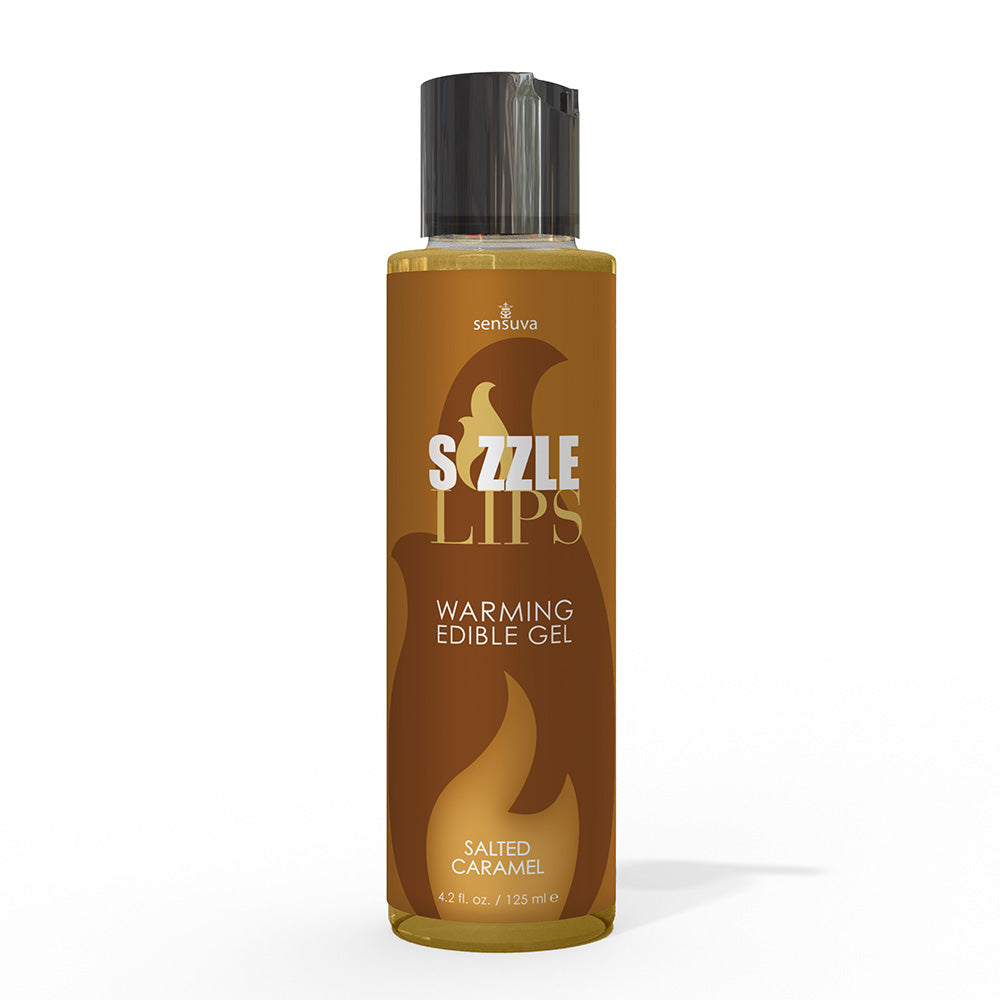 Sizzle Lips Gel Comestible Efecto Calor - Caramelo 125 ml