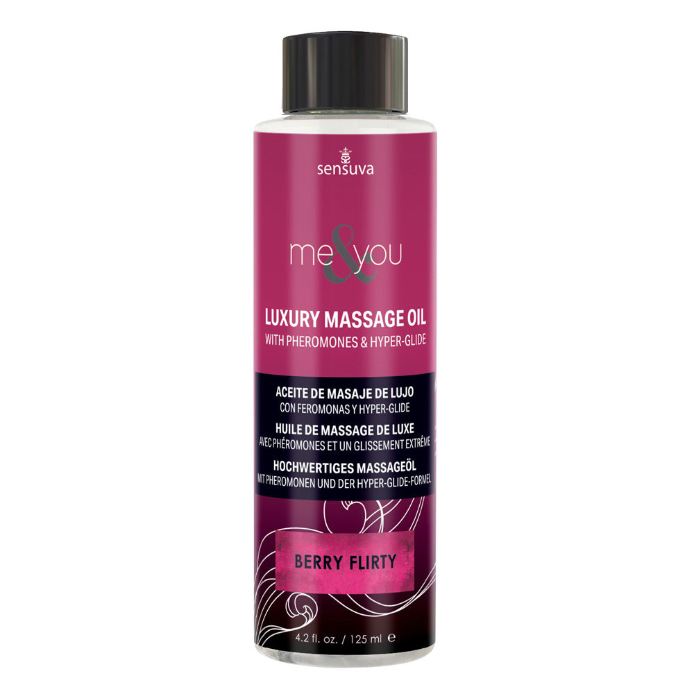 Me & You Aceite de Masaje con Feromonas - Berries 125 ml Imagen principal del producto