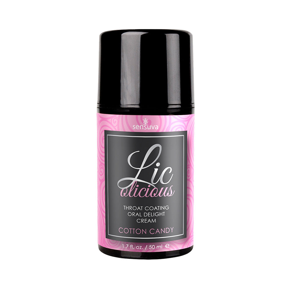 Licolicious Crema Comestible Para el Sexo Oral - Algodón de Azúcar Imagen principal del producto