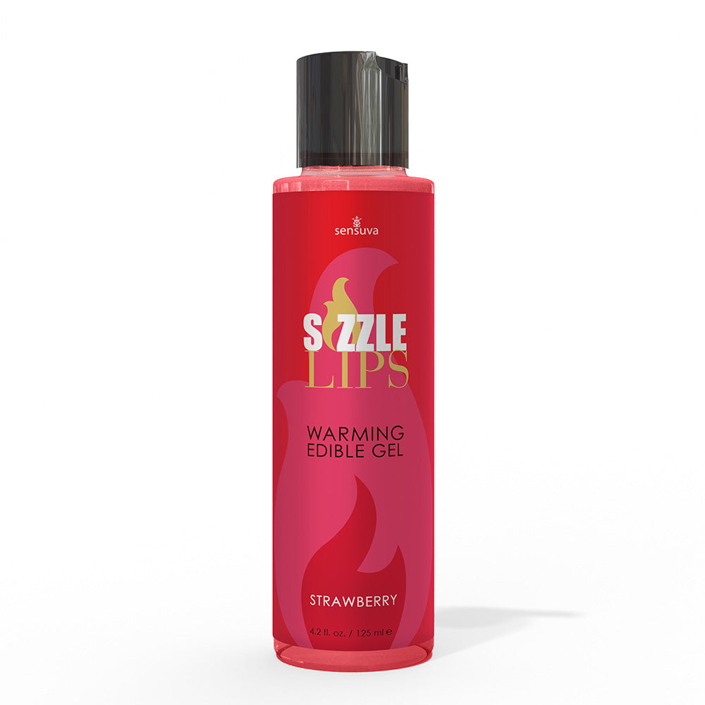 Sizzle Lips Gel Comestible Efecto Calor - Frutilla 125 ml Imagen principal del producto