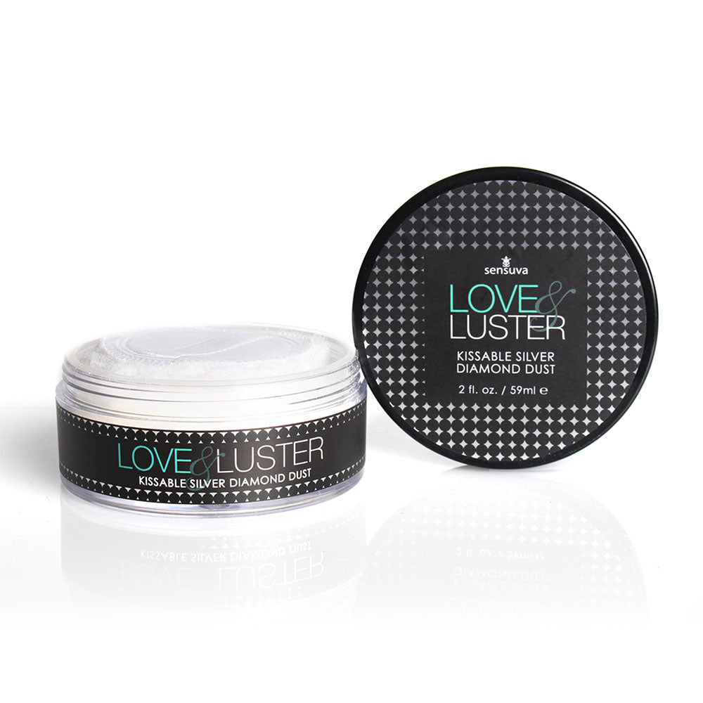Love & Luster Polvo Corporal Comestible con Brillo