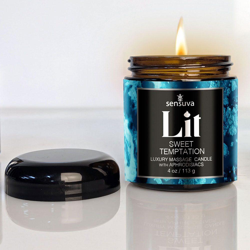Lit Vela de Masaje con Feromonas - Sweet Temptation Imagen secundaria del producto