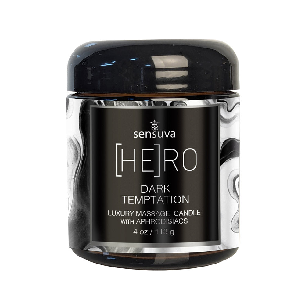 Hero Vela de Masaje con Feromonas - Dark Temptation