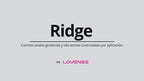 Ridge Vibrador y Rotador Anal con APP