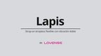 Lapis Vibrador Strapless con APP