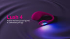 Lush 4 Vibrador Interactivo con APP
