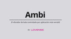 Ambi Mini Vibrador con APP